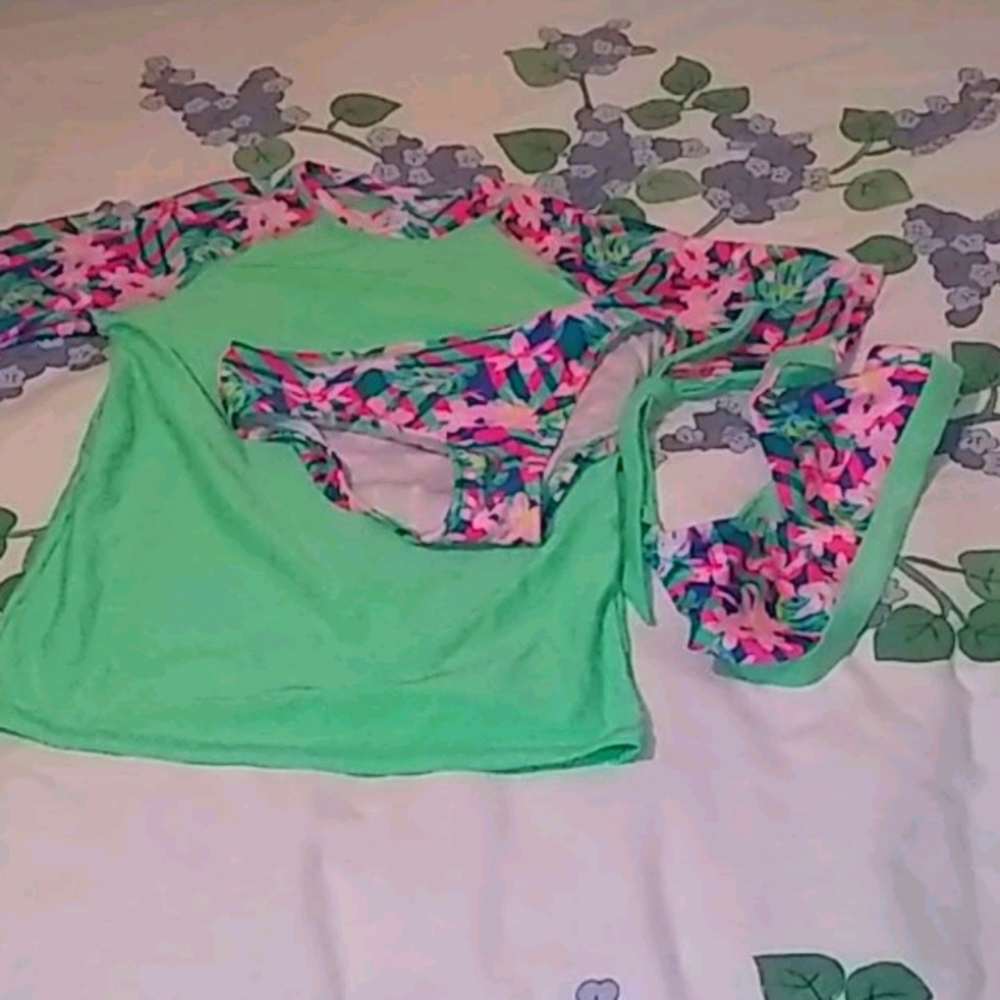 Target Cat & Jack 3-pc Swimwear 🌸